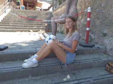 Mimi du des dels cinc anys practicant futbol femení i començà a les files de la U.D. Sollerense.