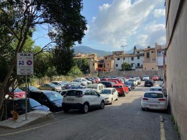 L’aparcament de Gran Via és un solar privat.