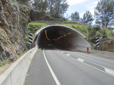 SOLLER .- TUNEL DE SA MOLA.