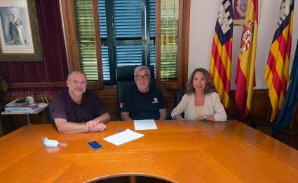 Eugeni Rodríguez, Andreu Barceló i Marieta Martínez.