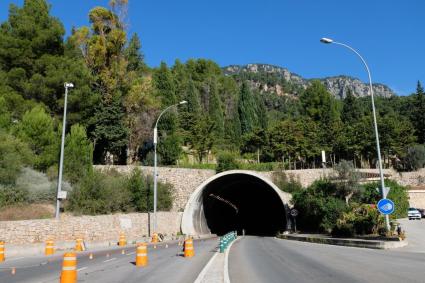 SOLLER. TUNELES. TUNEL DE SOLLER.