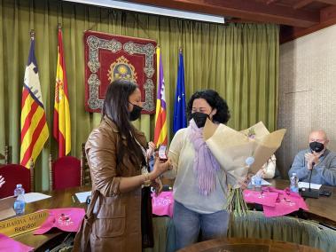 L'Ajuntament reconeix Tatiana Ferreira per la seva feina en el foment de la igualtat
