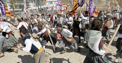 SOLLER - FIESTAS POPULARES - CELEBRACION DEL FIRO DE SOLLER.ÃÂ BATALLA ENTRE MOROS Y CRISTIANOS.ÃÂ