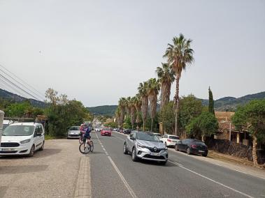El futur carril per a bicicletes conectaria Sóller amb el Port i deixaria sense aparcament als cotxes.