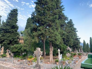 El cementiri és un bé catalogat des de 1998. F: M. B. R.