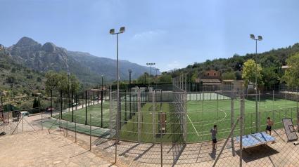 Fornalutx estrena instal·lacions esportives a sa Rutlana que es poden reservar via mòbil