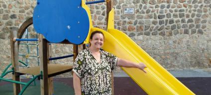 Àngela Santos es sent satisfeta de la feina eta aquests anys entre tots a l’Associació.