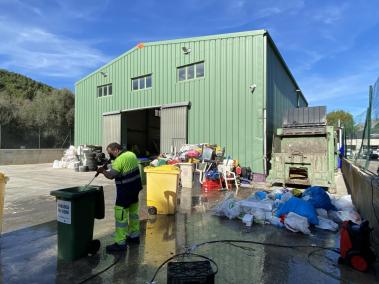 SOLLER. RECICLAJE. Sóller recicla un 19,5% dels residus que genera.