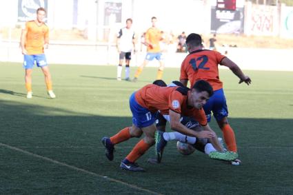Una acció del partit.