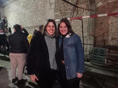 Esperança Oliver i Magdalena Mestre.