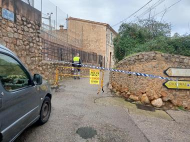 Tallat el camí de Son Pons