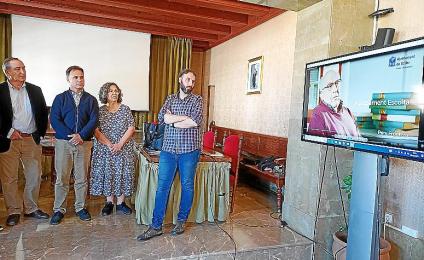 Simarro, Bestard, Araujo i Quetglas durant la presentació.