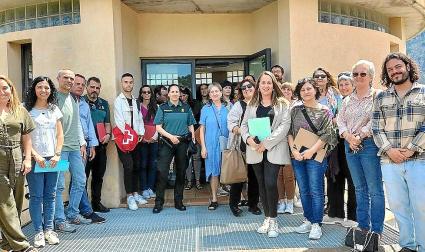 Els assistents a la Taula, on es presentaren les actuacions del darrer semestre.