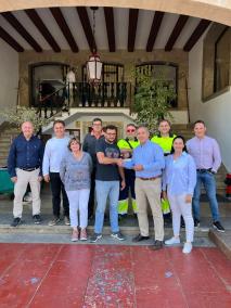 Imatge dels integrants a la reunió.