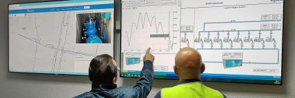 El sistema de telecontrol ha permès reduir considerablement les pèrdues d’aigua.