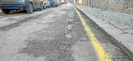 El carrer del Celler fou un dels primers en tenir nou paviment, dels 43 de la llista.