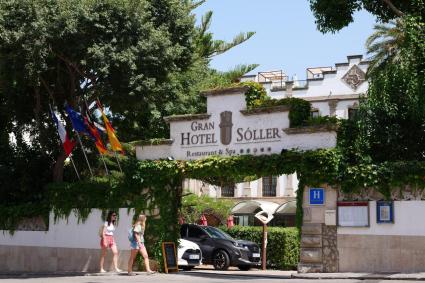 Un dels hotels instal·lats a la Vall de Sóller.