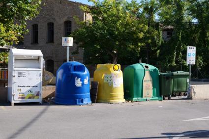 Els contenidors de la Plaça de les Teixidores