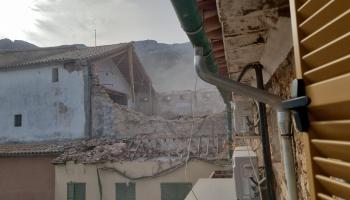 S'esfonsa el Teatre Defensora de Sóller