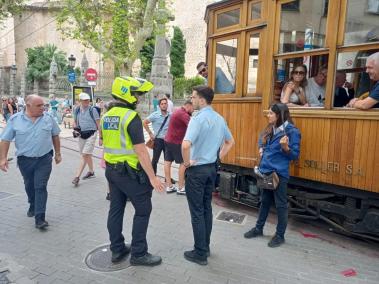 Accident amb el tramvia de Sóller
