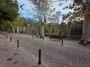 Els jardins de Can canals, a Gran Via.