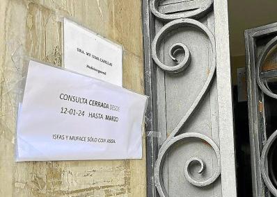 Sóller queda, per ara, sense consulta de metge privat