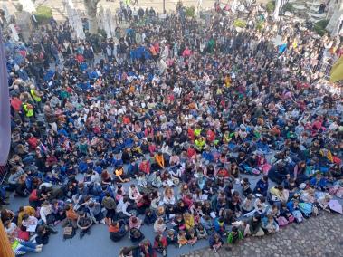 Alumnes de tots els centres educatius han assistit a la trobada.