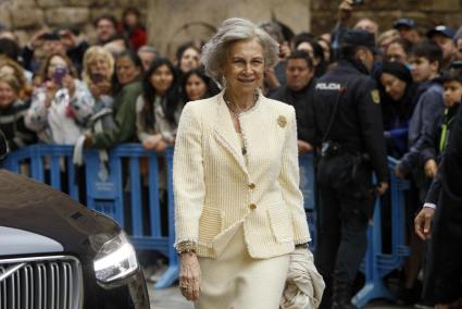La reina emèrita espanyola ha estat distingida amb la Medalla d'Or de les Balears.
