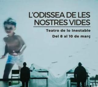 Cartell de 'L'odissea de les nostres vides'.