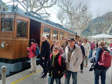 El tren començà l'activitat el passat mes de febrer.
