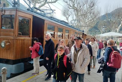 El tren començà l'activitat el passat mes de febrer.