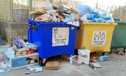 Sóller Recicla es planta i reduirà el servei al 50%