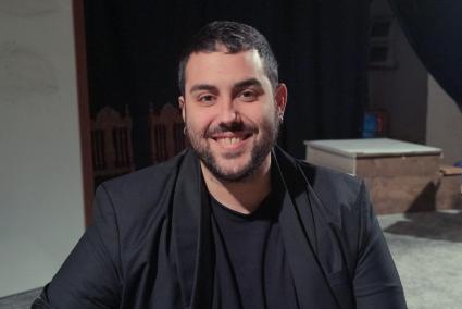 David Rodríguez en una de les escenes de l’obra que estrenarà ell enguany amb Corriola.