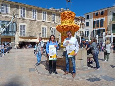 Llucia Pizá i Sebastià Aguiló.