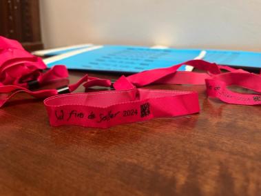 Els socis dels col·lectius podran recollir des d'aquest dissabte la seva polsera del Firó