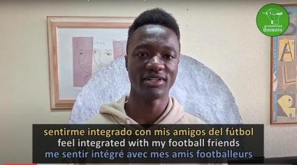 Imatge d'un dels vídeos publicats per l'Assemblea de Docents per a promoure l'escolarització en català.