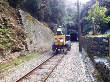 El Tren comença les obres a l'interior del túnel llarg