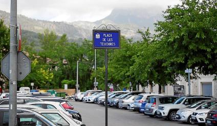 L’aparcament de Teixidores seria un dels que diposaria d’una zona verda.