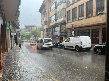 Nombroses incidències provocades per la tempesta