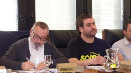 Esquerra Oberta de Calvià en un ple.