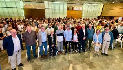 Imatge de l'acte dels 25 anys del primer Pacte de Progrés de les Illes Balears.