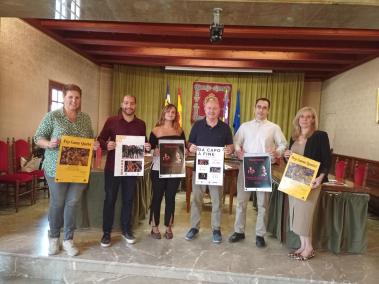 Antònia Frau, Toni Moltó, Elena de la Cruz, Miquel Nadal, Jordi Vanrell i Karen Alonso.