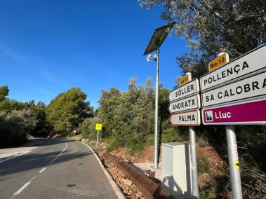 L’encreuament de Fornalutx ja té càmera.