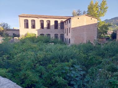 Estat actual de l’edifici de la Fàbrica Nova.