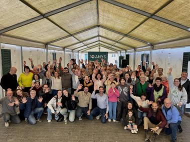 Imatge de la trobada de germanor de Més per Menorca, que celebra els seus 10 anys de vida.