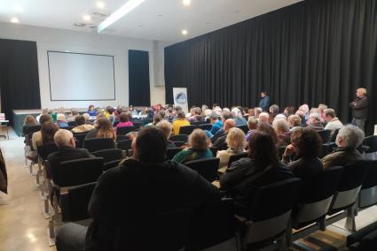 Imatge de l'assemblea del GOB celebrada aquest dissabte a Montuïri.