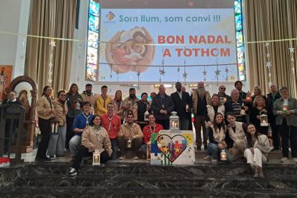 La celebració ha comptat amb la participació d’uns 250 escoltes i guies dels diferents agrupaments d'escoltes.