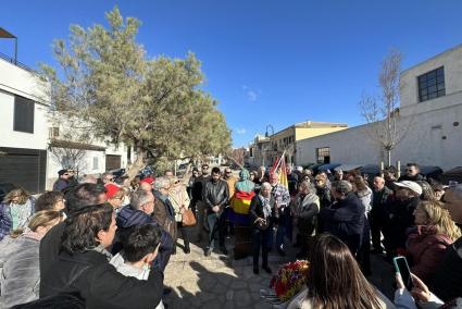 Imatge d'un homenatge a Aurora Picornell celebrat l'any passat.