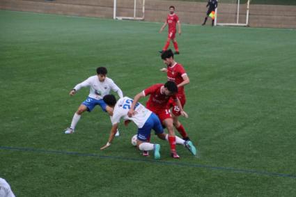 Davant el Santa Catalina es va acabar patint més del necessari. FOTO: Eva Seguí