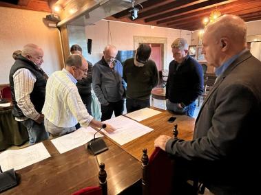 Divendres es reuniren a la Sala Magna.